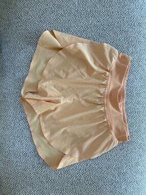 Lululemon Fast and Free High-Rise Classic-Fit Split Short 3" Sz XXS Rock Melon